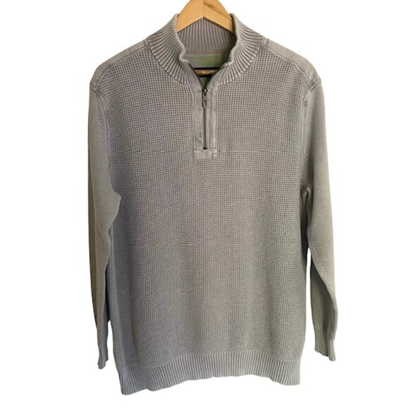 Tommy Bahama Coastal Shores Half-Zip Sweater XLarge - Picture 1 of 5